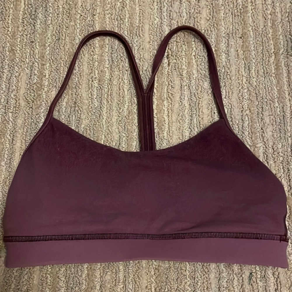 Purple Lululemon bra